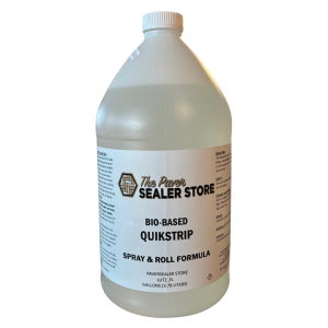Paver sealer and coating stripper used during hardscape restoration